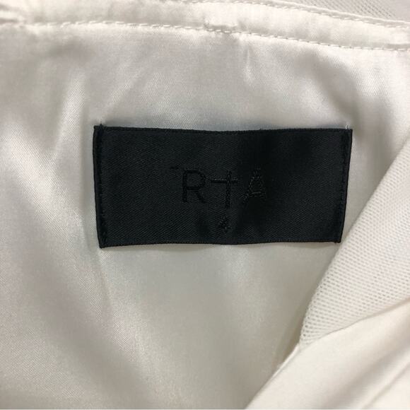 RTA Lana Asymmetric Constructed Corset Mini Shirt Dress 4 EUC - Picture 9 of 12